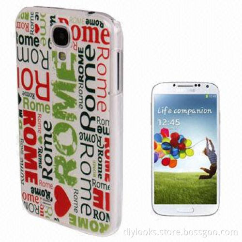 Rome Text Style Pattern Plastic Case